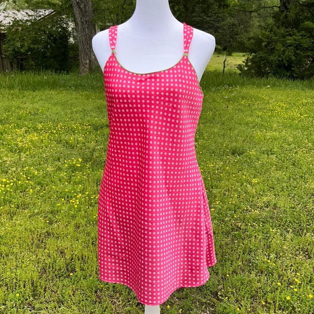 Vintage Tesoro? Barbie Pink Polka Dot Nightie Y2K Chemise Barbiecore Size Small